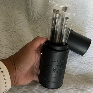 Morphe X James Charles the Master Eye Makeup Brush Set (6pcs) + holder NEW!